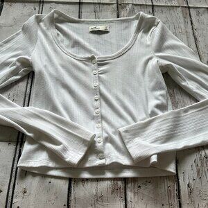 Hollister Women/Junior Crop Shirt size Small